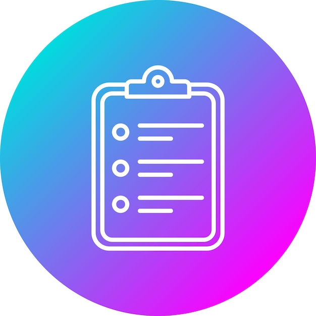 Notes vector icon Can be used for Research and Science iconset