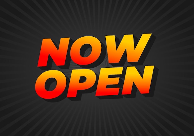 Now open Text effect in 3D style with good colors