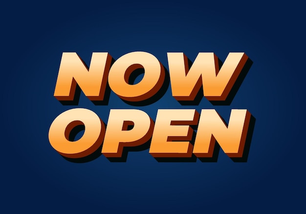 Now open Text effect in 3D style with good colors