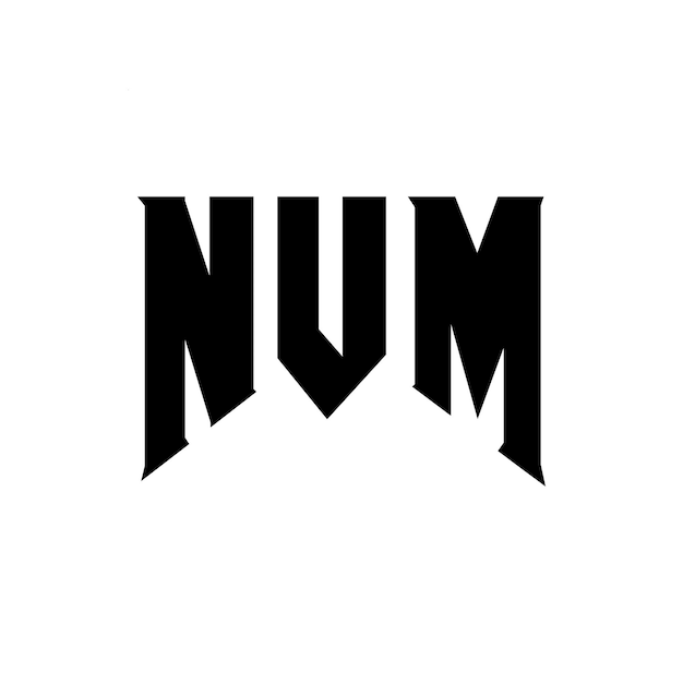 NVM letter logo design for technology company NVM logo design black and white color combination NVM logo NVM vector NVM design NVM icon NVM alphabet NVM typography logo design