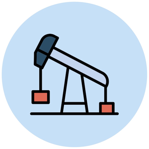 Oil Industry icon vector image Can be used for Manufacturing