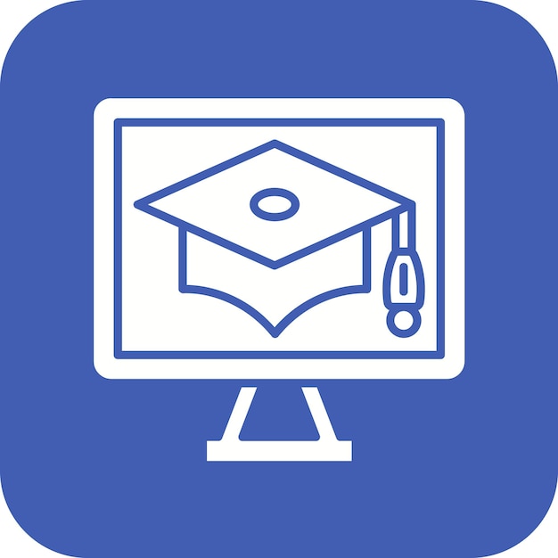 online course icon vector image can be used for university