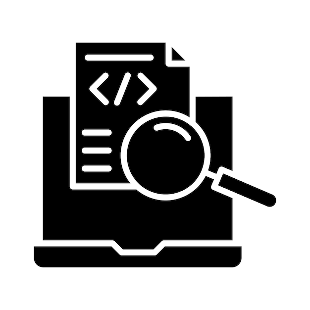 online search vector illustration style