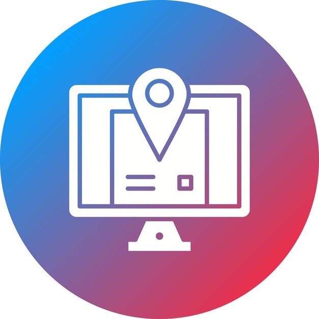 online shipment tracking icon vector image can be used for ecommerce