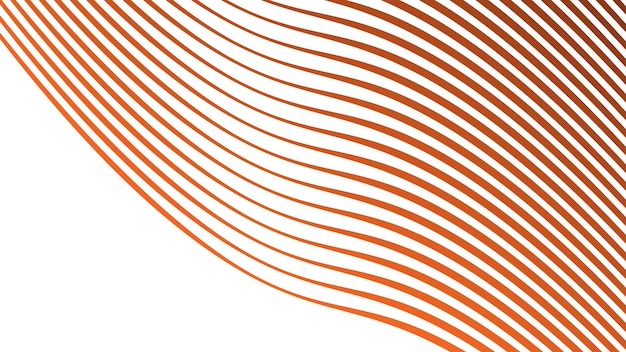 Orange abstract line background for backdrop or wallpaper