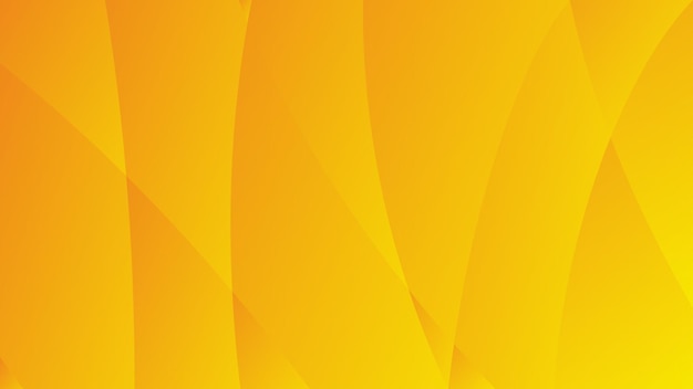 Orange and yellow gradient polygon abstract background