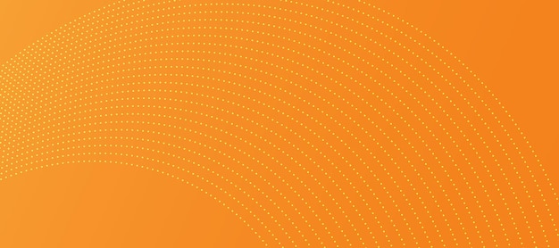 Orange background with circle pattern