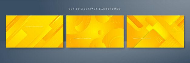 Orange yellow abstract background Design for poster template on web backdrop banner brochure website flyer landing page presentation certificate and webinar