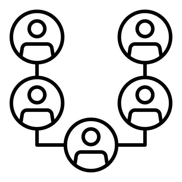 Organization Chart Icon