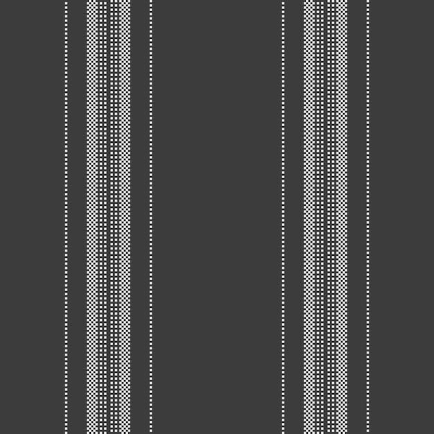 Oriental background lines vertical individuality seamless fabric texture Grand pattern stripe vector textile in grey and white colors