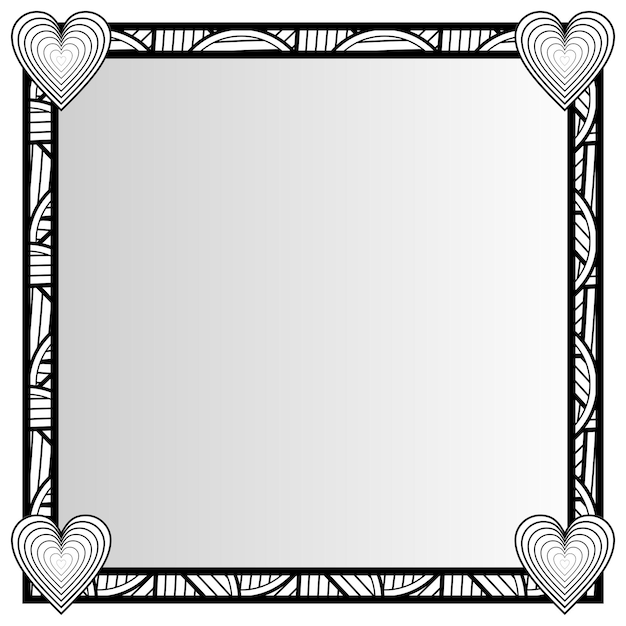 ornament frames can be for wedding invitations, book covers or others