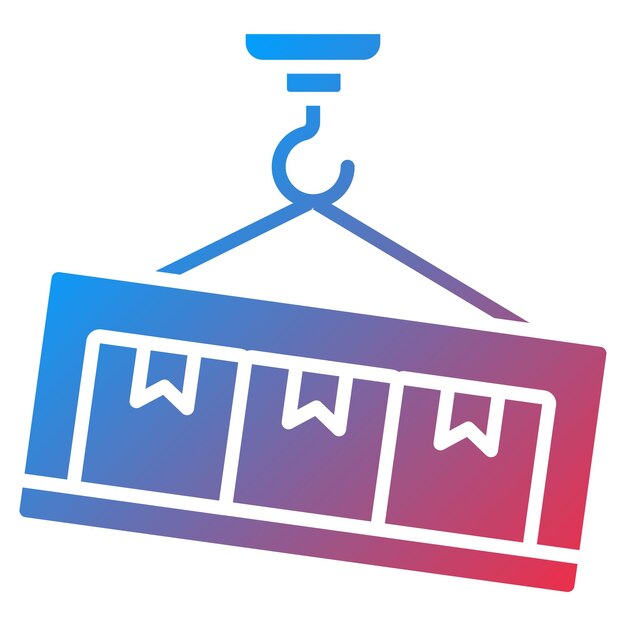 overflow shipment icon vector image can be used for shipping