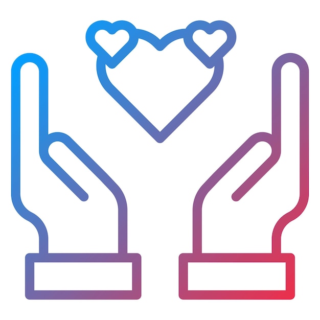 palliative care icon vector image can be used for home services