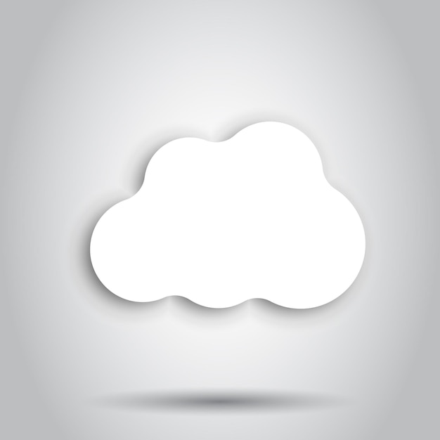 Paper clouds sky Sartoon paper cloud illustration background Air business concept