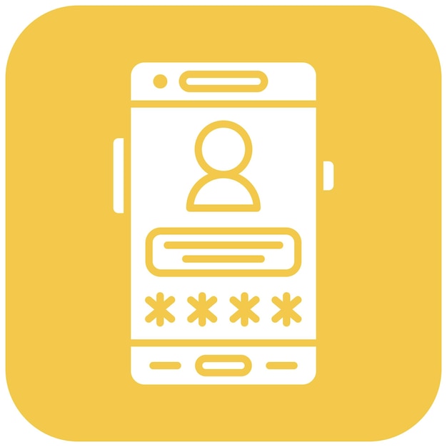 Password icon vector image Can be used for Mobile App Development