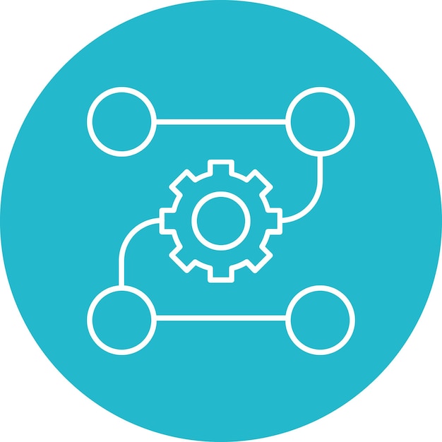 pattern system vector illustration style