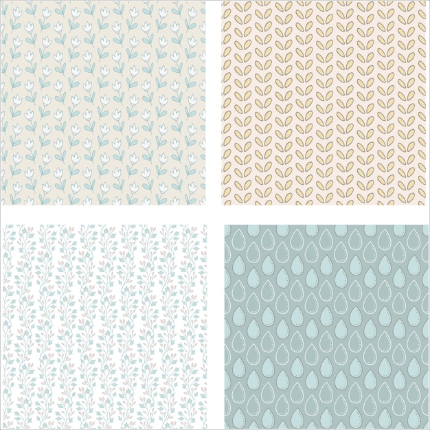 Pattern vector and background pattern design