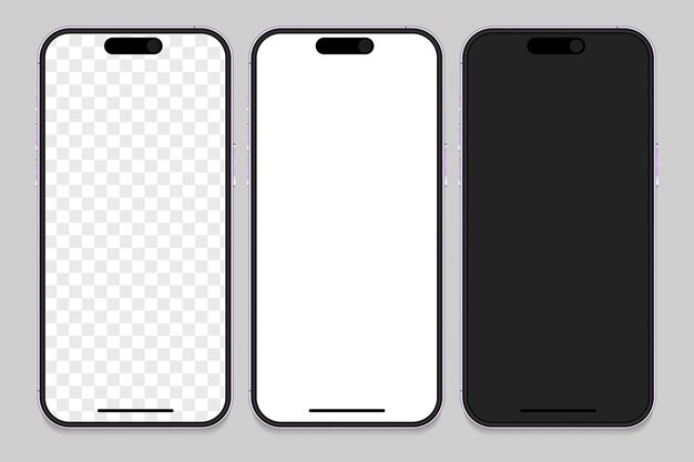 Phone vector mockup