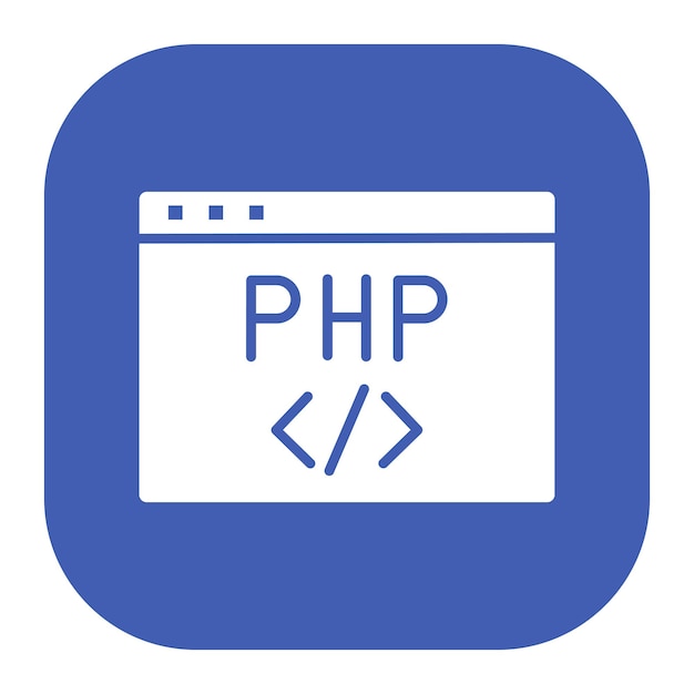 php coding vector illustration