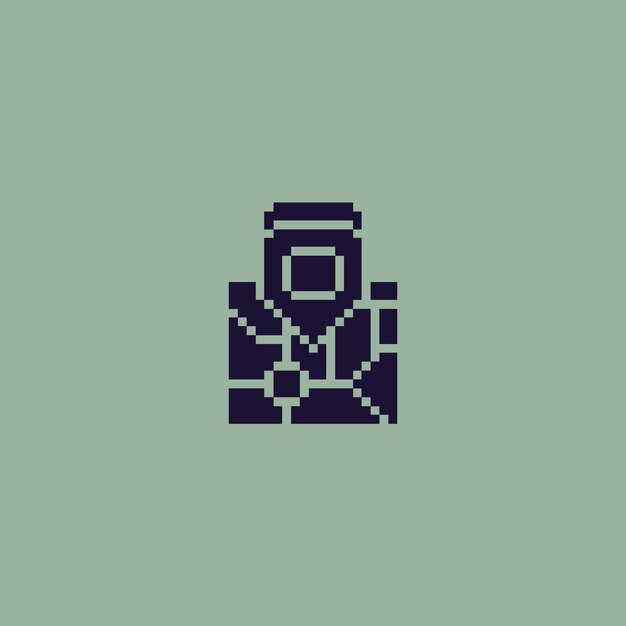 pixel art location pin icon