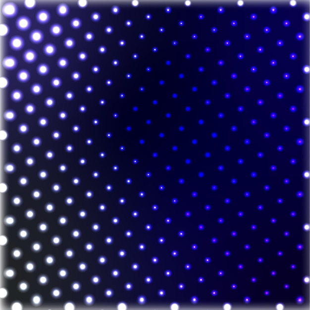 pop art halftone seamless background. halftone pink dots on blue background. eps
