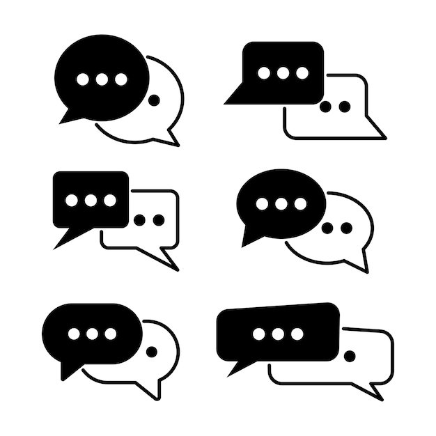 pop up online chat vector illustration
