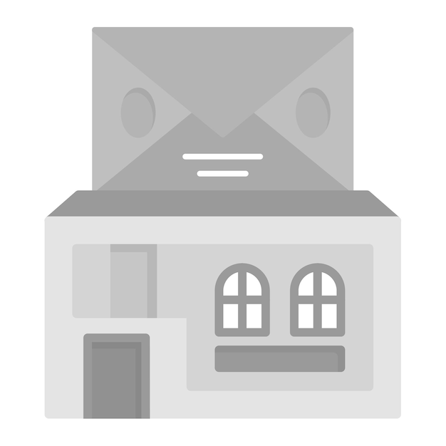 Postal Service icon vector image Can be used for Communication and Media