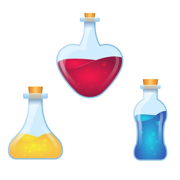 Potion bottles