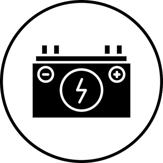 Power Source icon vector image Can be used for Electric Circuits