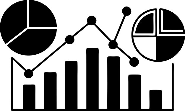 Predictive analytics icon in solid style Data Analytics icon set vector illustration