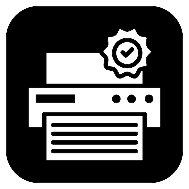 Print Quality icon vector image Can be used for 3d Printing