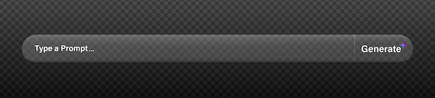 Prompt Input Field with Generate Button