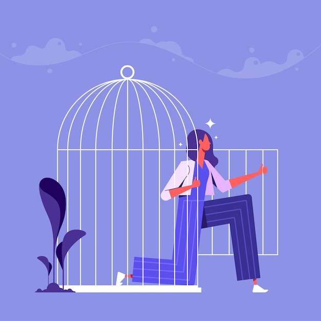 Psychology vector concept