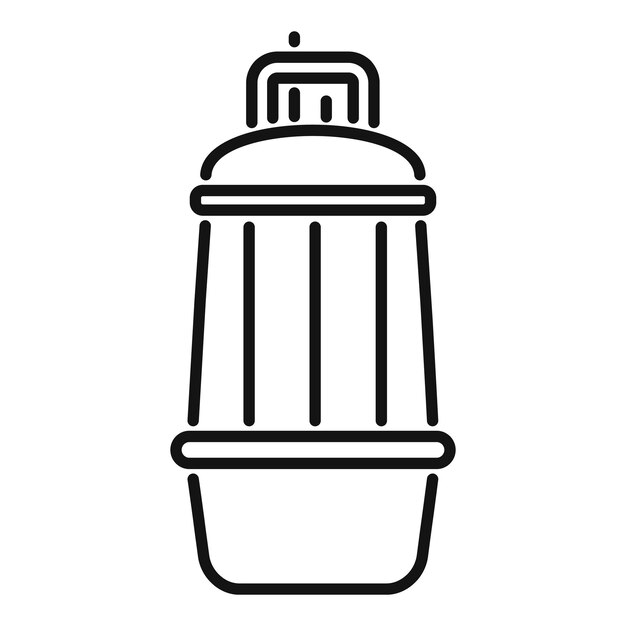 Pump equipment icon outline vector Water motor System engine