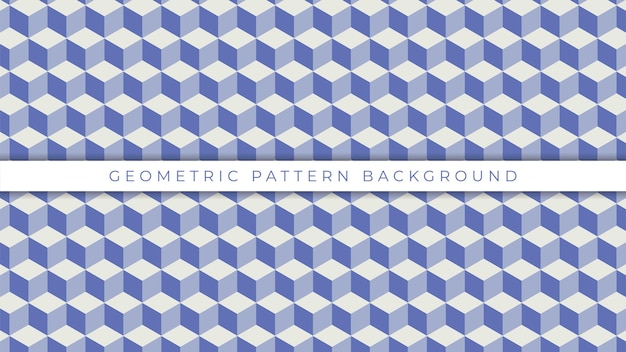 purple 3d block geometric pattern background