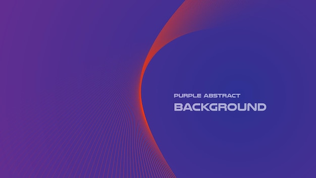 Purple abstract background with curve line for backdrop or presentation