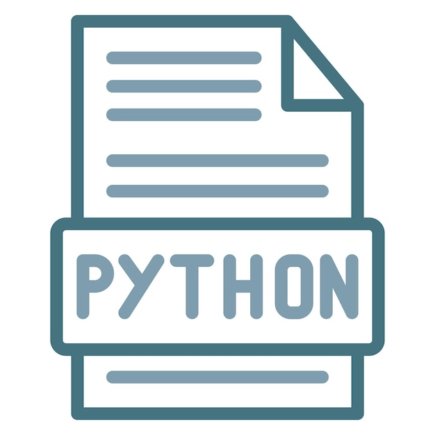 python icon vector image can be used for data science