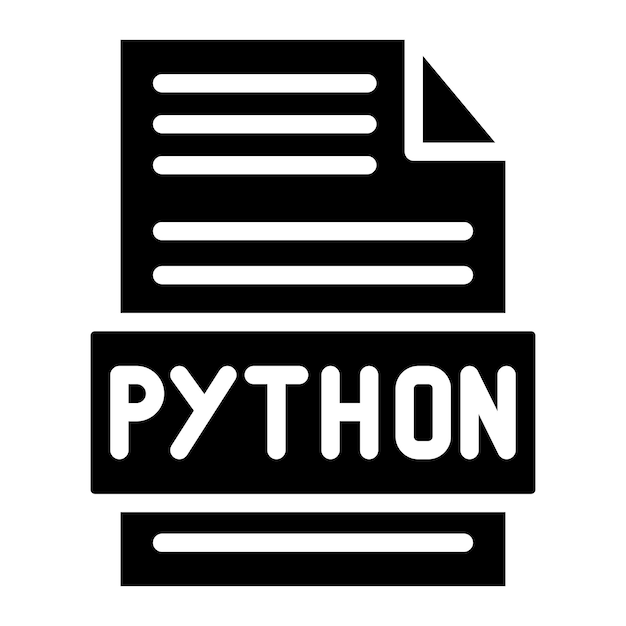 python icon vector image can be used for data science