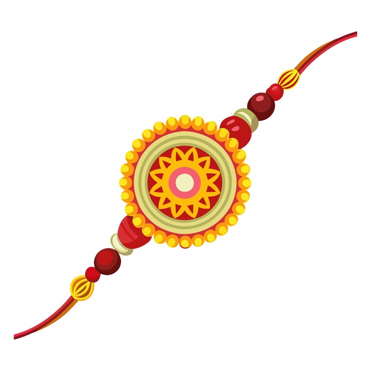 Vektor rakhi illustration for raksha bandhan7