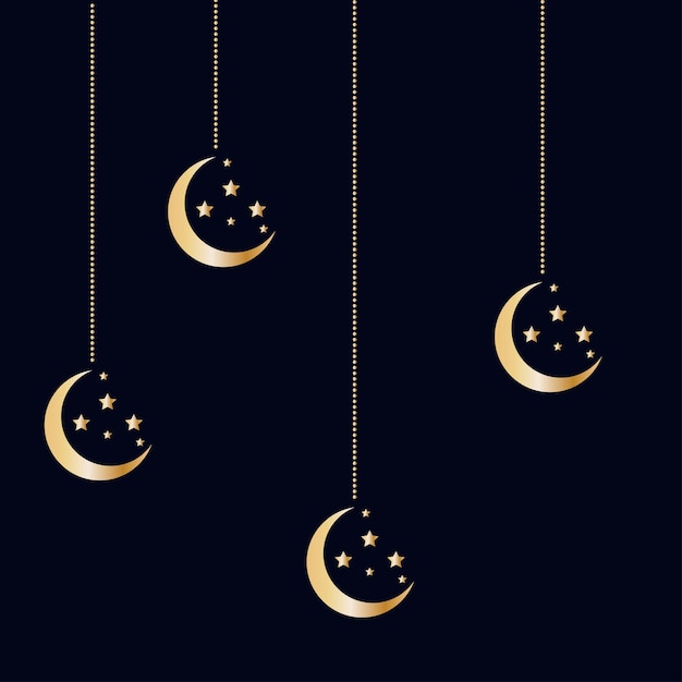 ramadhan background vector illustration color