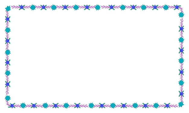 Ramme-**template** for julesesongfeiring, julekrans-konsept