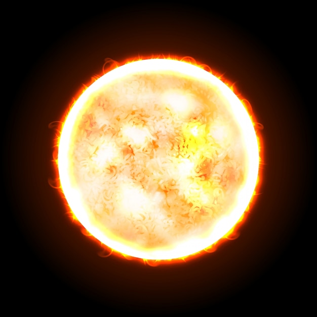 Realistic sun