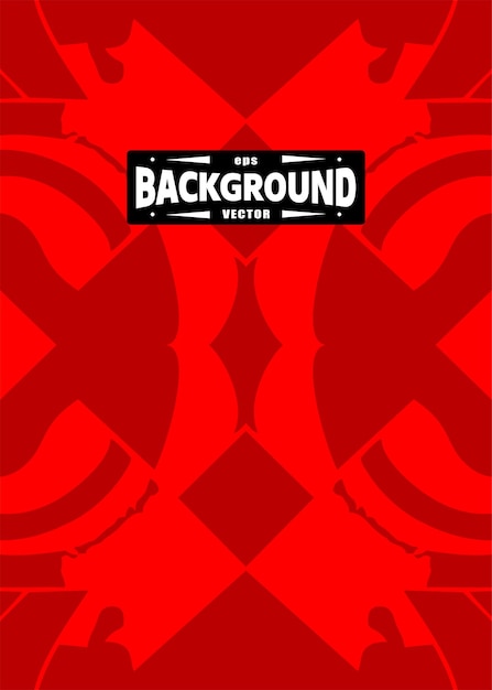 Red Abstract Background With Geometric Pattern Vector Eps For Sublimation Texture