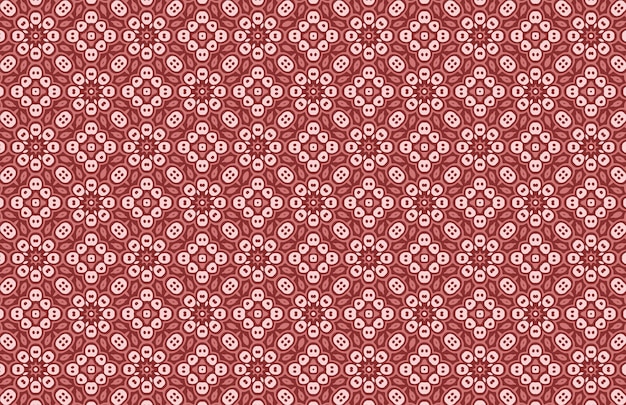 Red and white fabric design Pattern