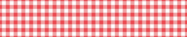 Red and white gingham horizontal background Picnic blanket tablecloth napkin plaid clothes