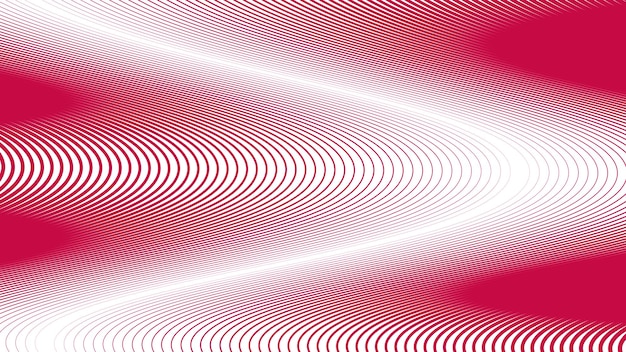 Red curve line abstract background vector image for backdrop or presentation