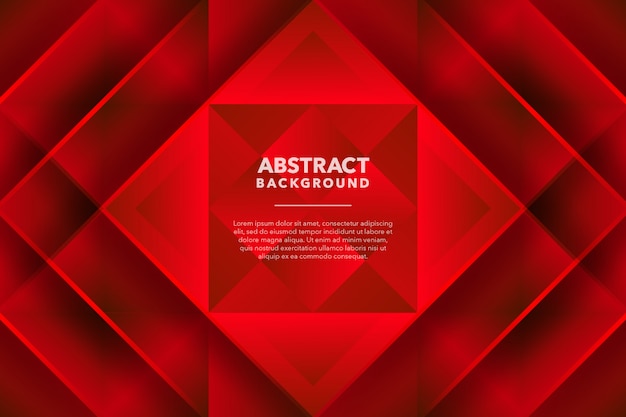 red modern geometric abstract background