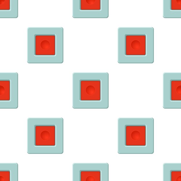 red square button pattern seamless background texture repeat wallpaper geometric vector