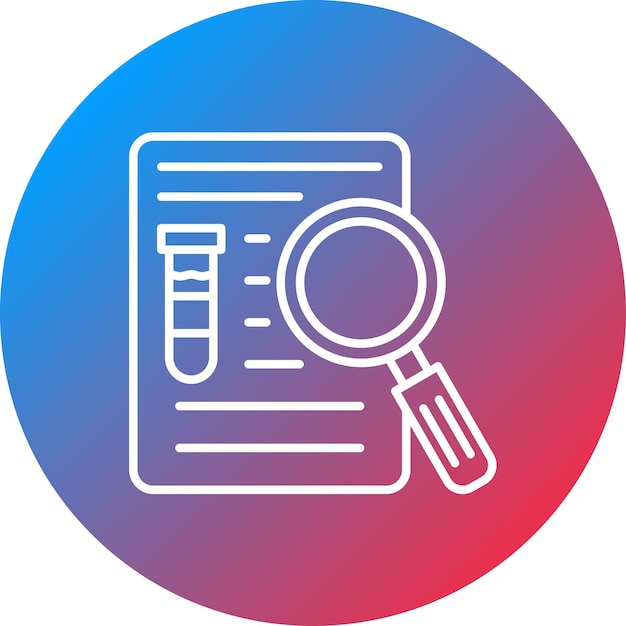 Research Paper icon vector image Can be used for Research and Science