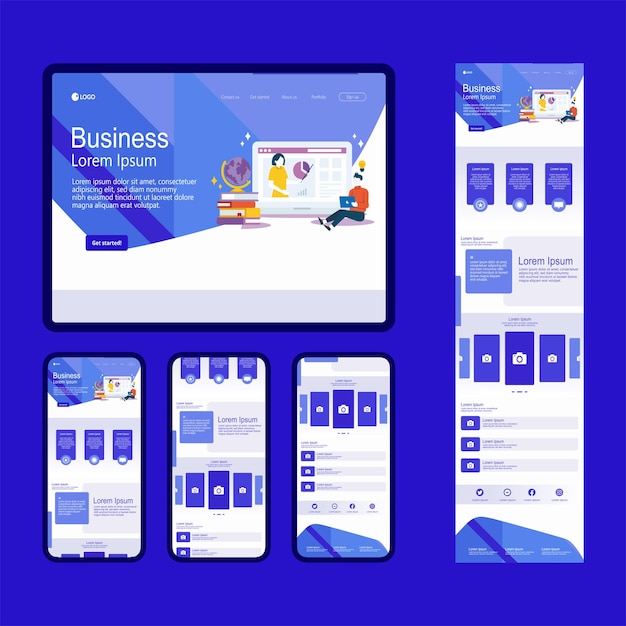 Responsive Business Website Design